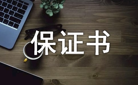 出游安全保證書