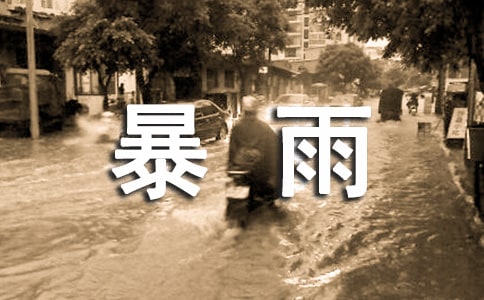 暴雨天行人出行安全小常識