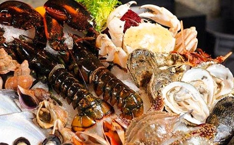 賣海鮮的廣告語
