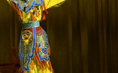 大班美術(shù)教案京劇臉譜