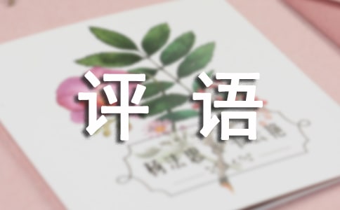 小學作業評語